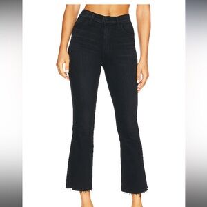 NWT mother jeans - The Hustler Ankle Fray in black